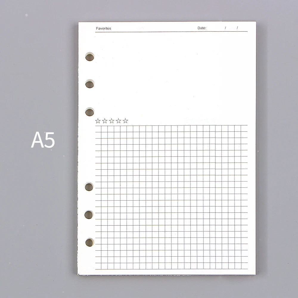 Evolve Loose Leaf Planner Refills (A5)