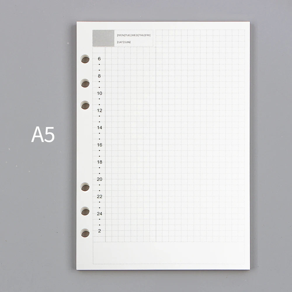 Evolve Loose Leaf Planner Refills (A5)