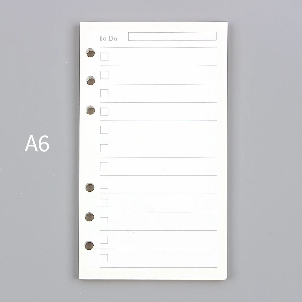 Evolve Loose Leaf Planner Refills (A5)