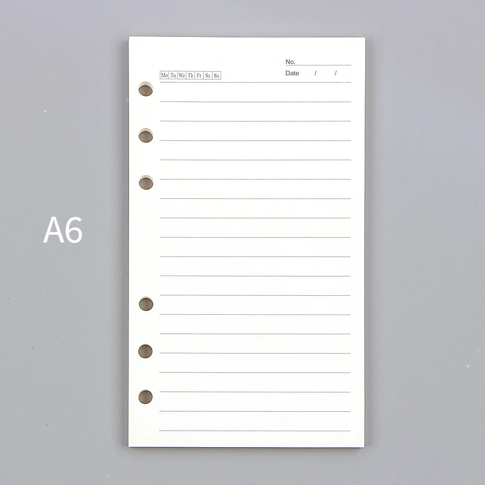 Evolve Loose Leaf Planner Refills (A5)