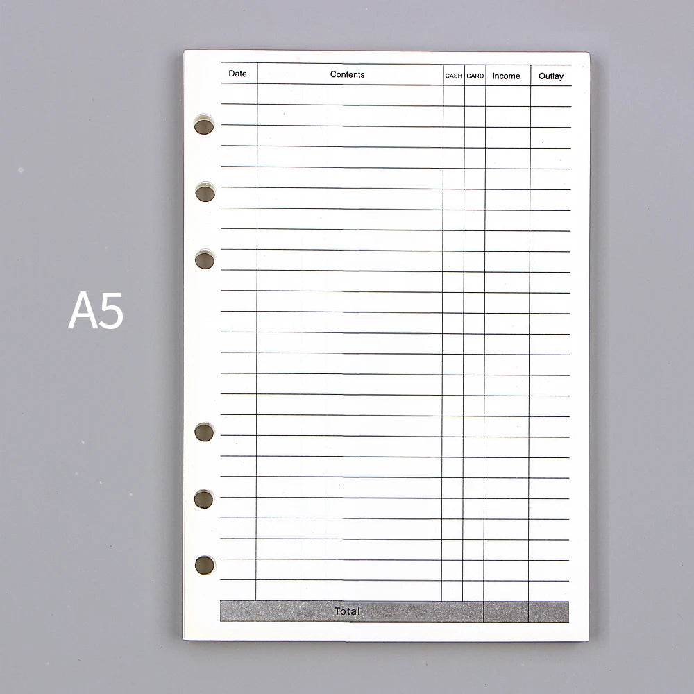 Evolve Loose Leaf Planner Refills (A5)