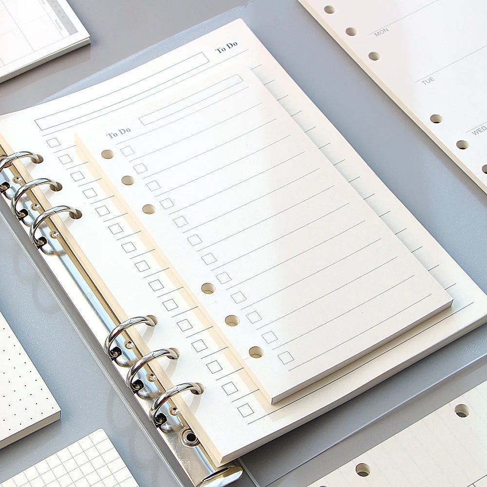 Evolve Loose Leaf Planner Refills (A5)